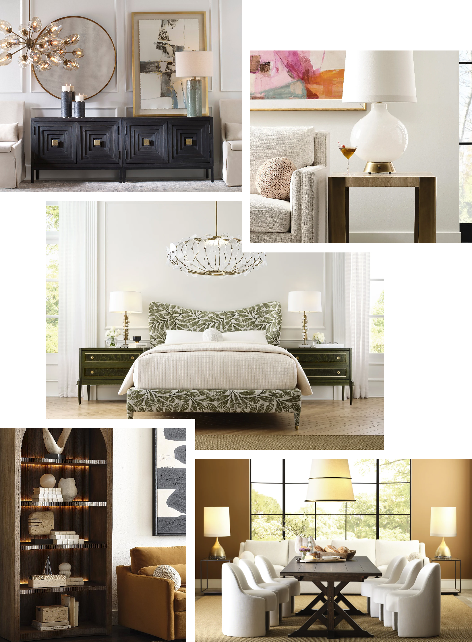 Collage of product images